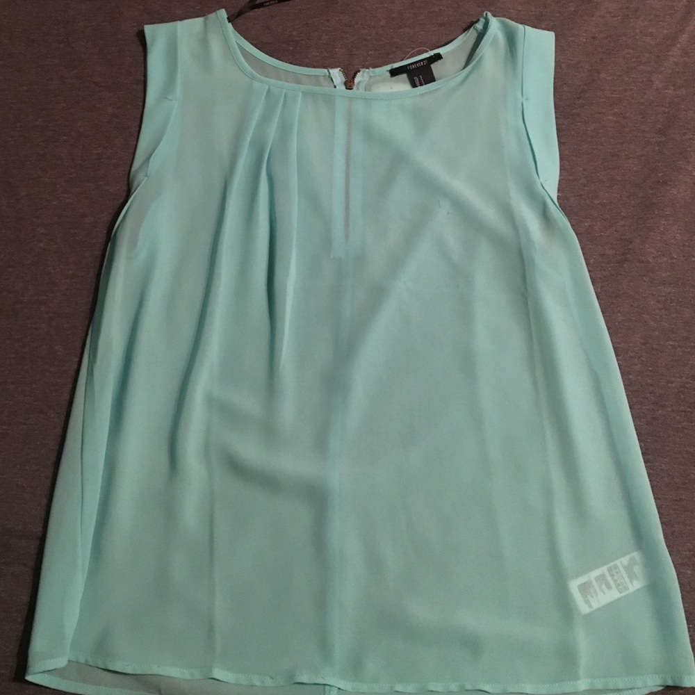 Sheer Teal Tank