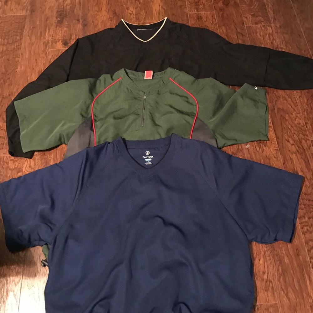 3!!  Men's golf jackets!!!!!