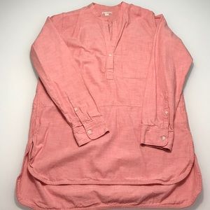 Gap salmon-colored tunic with front pocket