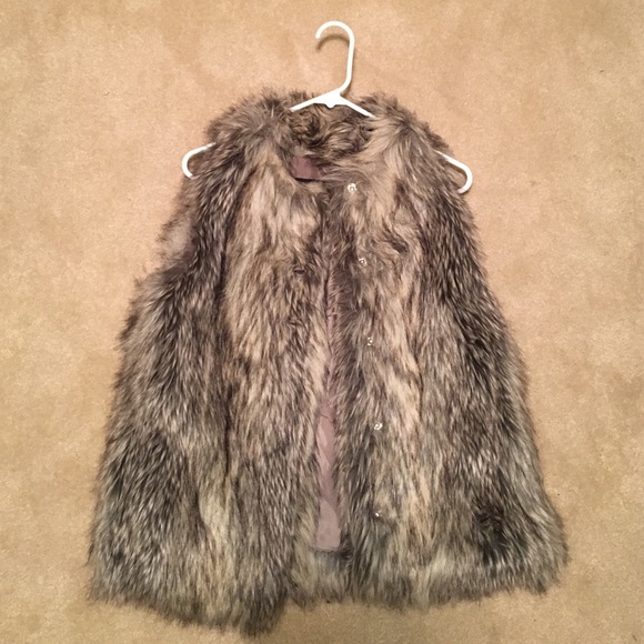 Jackets & Blazers - Faux Fur Vest