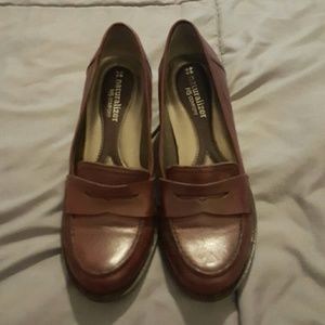 Naturalizer N5 Comfort Loafer Heels Size 5 1/2 M