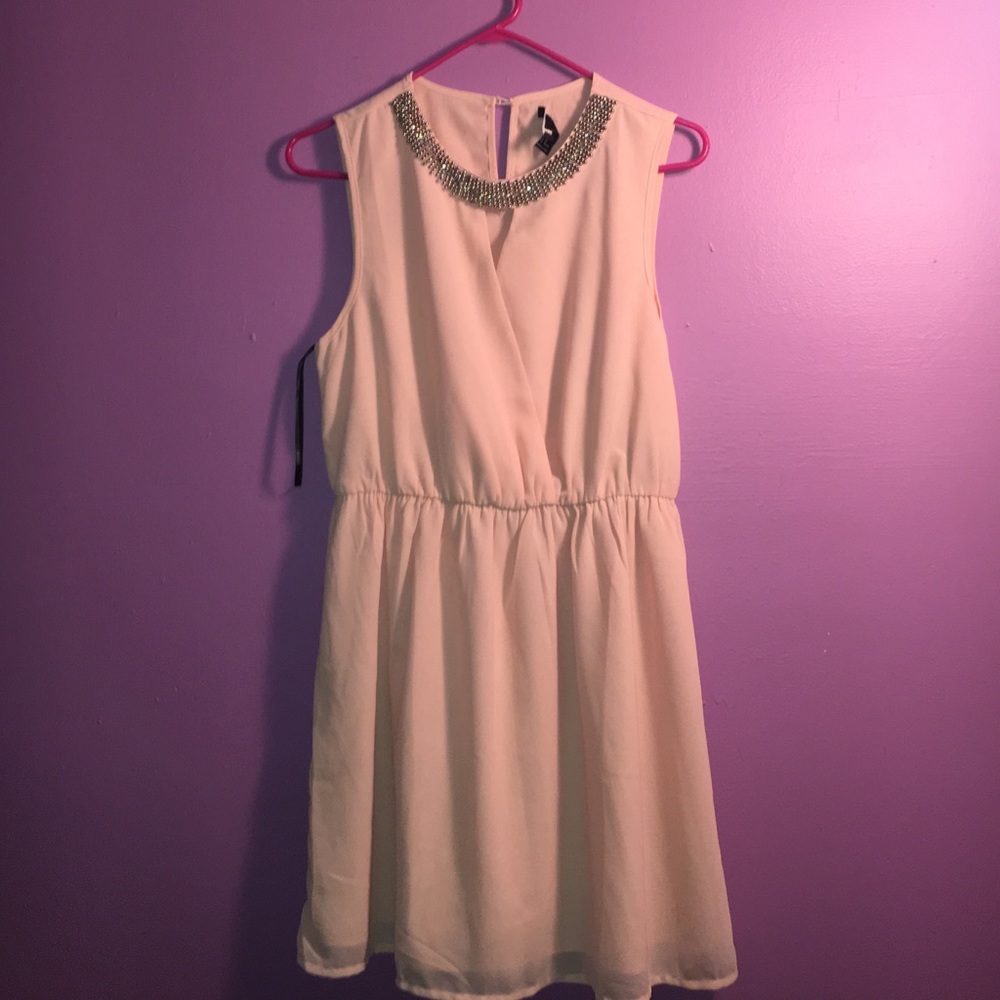 Pretty peach dress