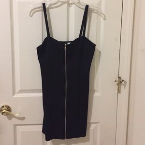 Black Zipper H&M Dress - Size 10