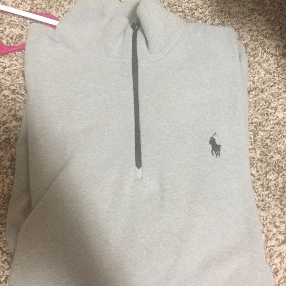 NWOT Polo Ralph Lauren quarter zip fleece pullover