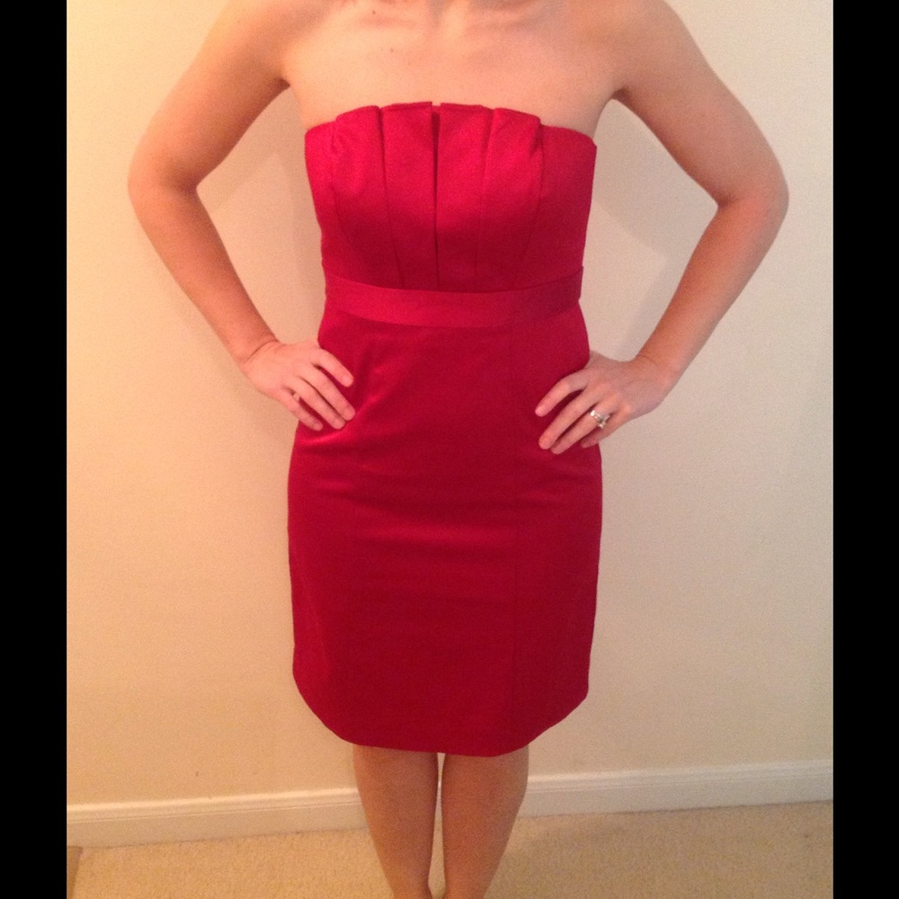 Red dress from The Limited