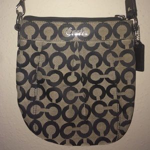 Black Coach crossbody