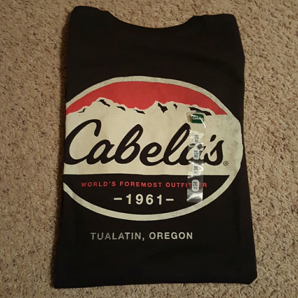 Cabelas 2xl mens shirt