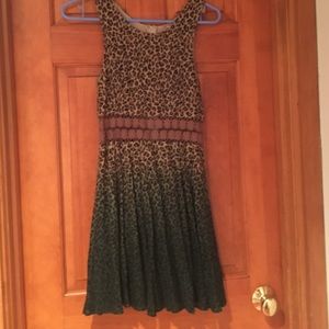 Free people leopard dress