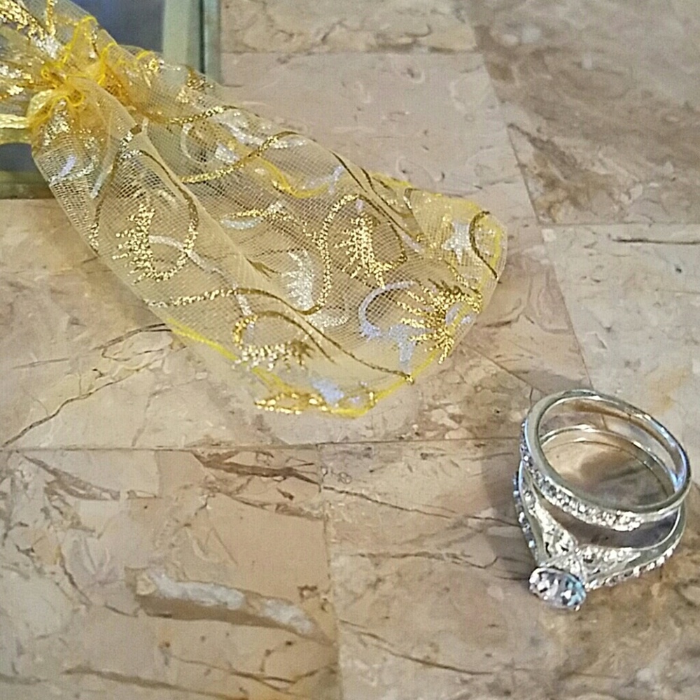 Size 8 engagement set - Lavender CZ