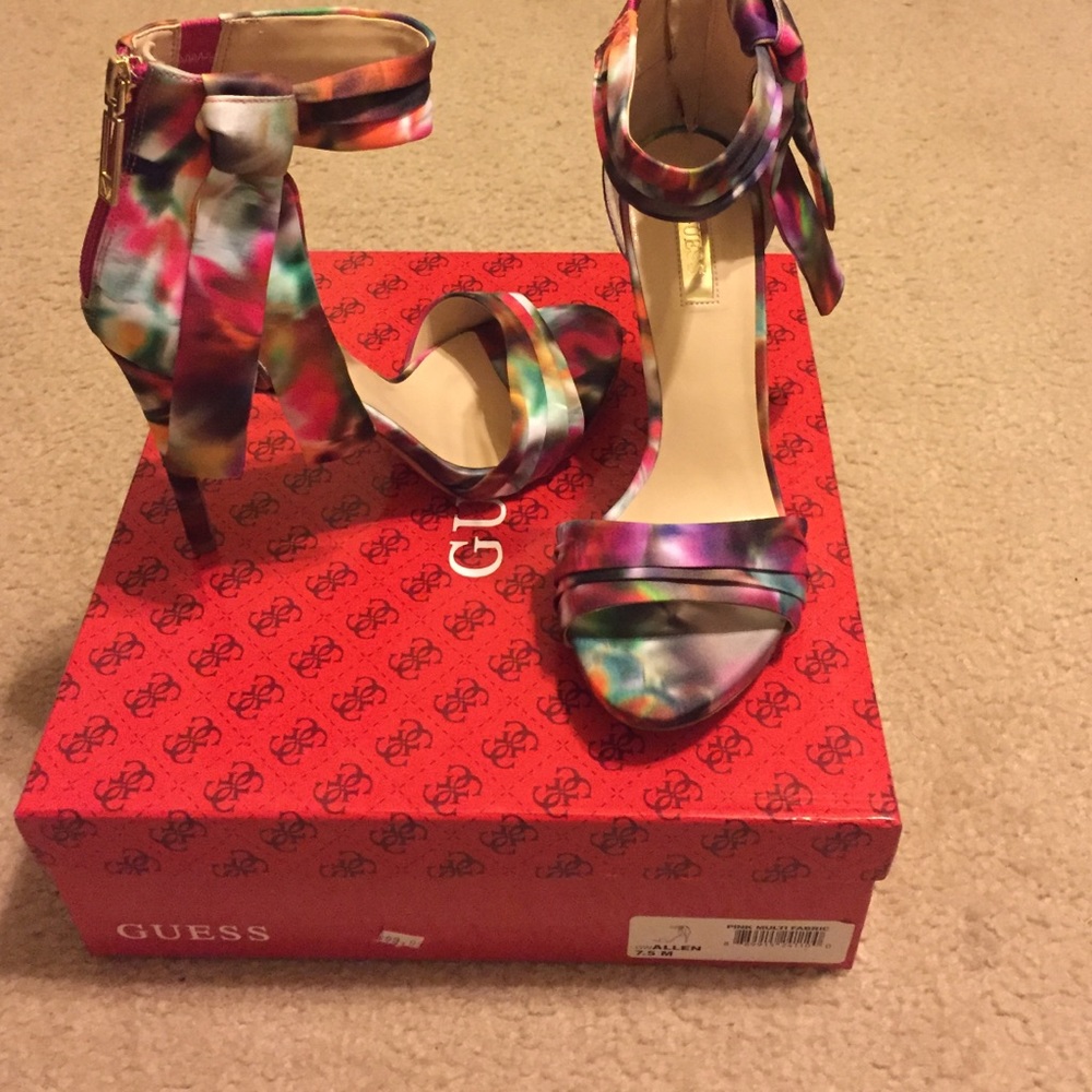 Multi color sandals