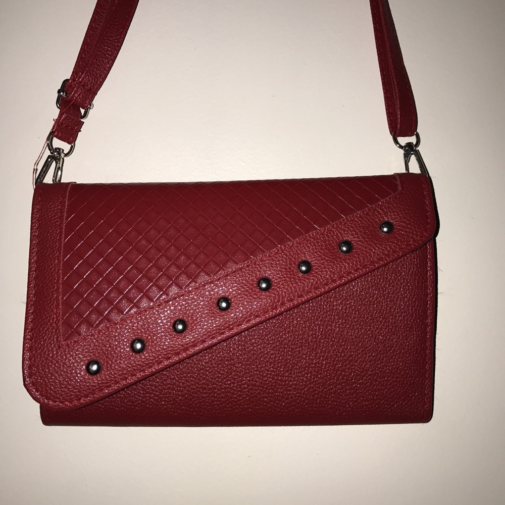 faux leather purse