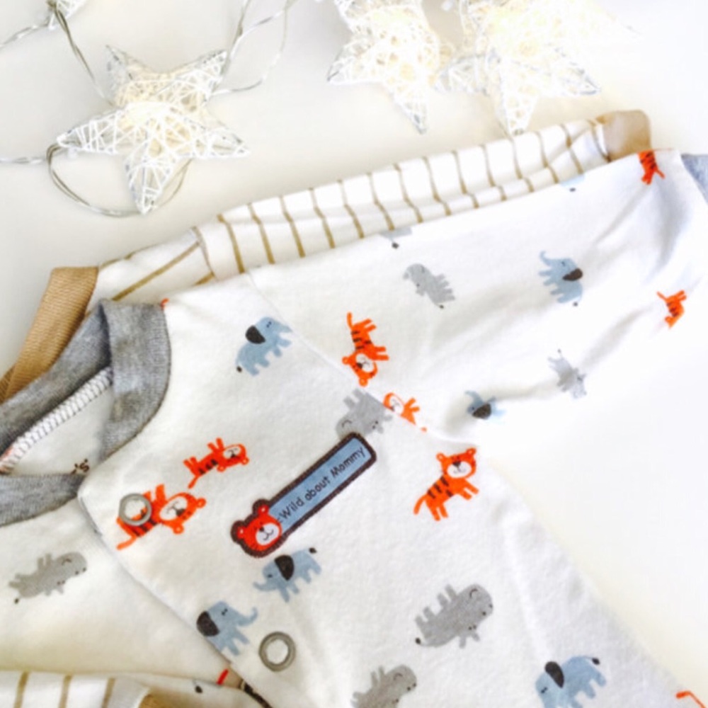 Carter's 3-6 Month Bundle sleeper footies