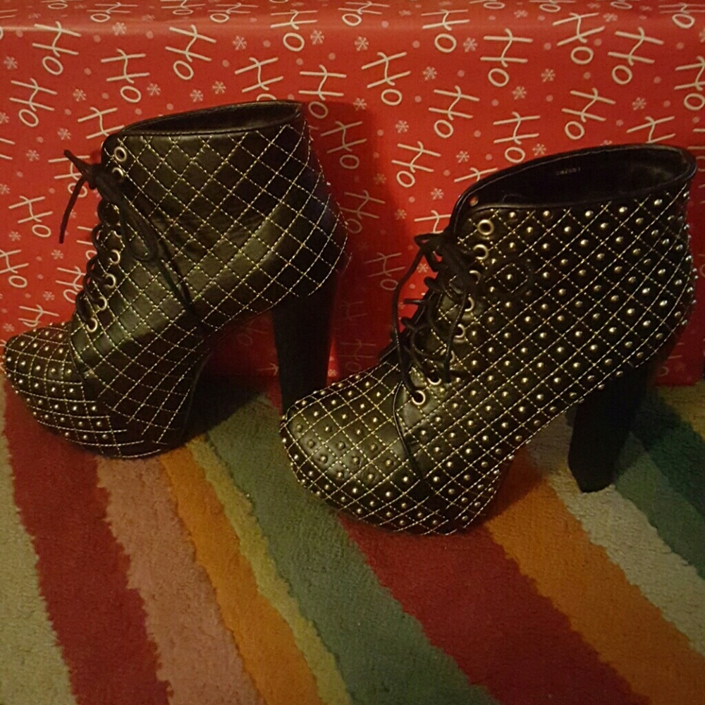 Studded Booties