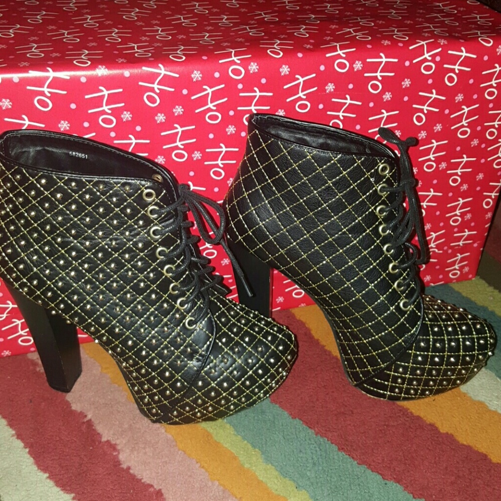 Studded Booties - Picture 2 of 4