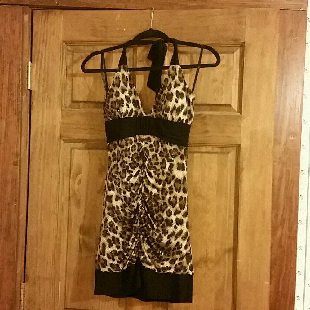 Leopard Print Dress