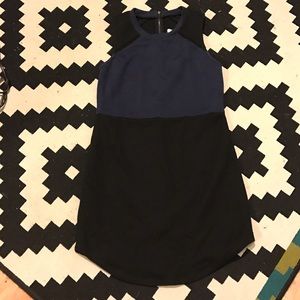 Navy and Black Lou & Grey for LOFT Dress