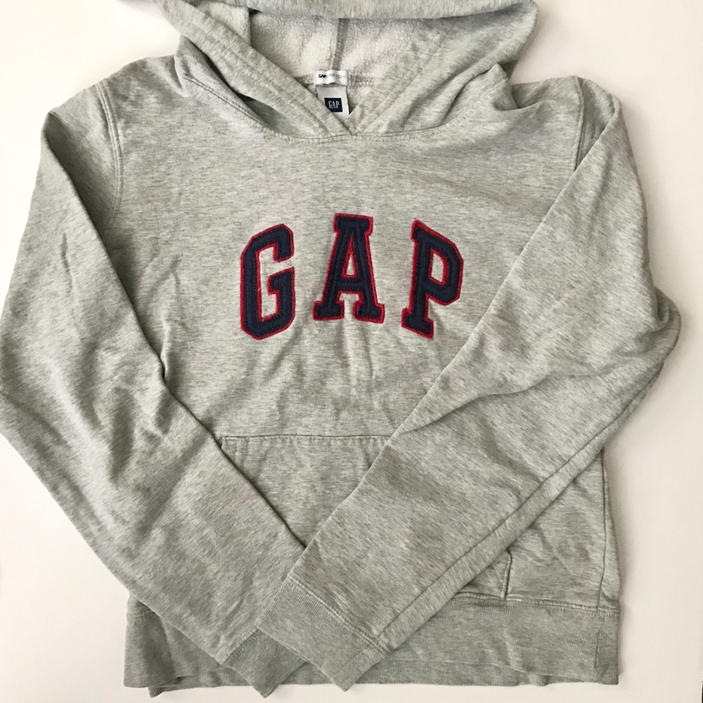 GAP grey hooded pullover