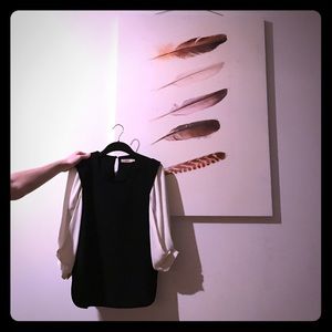 Anthropologie monochromatic long-sleeve blouse ✨