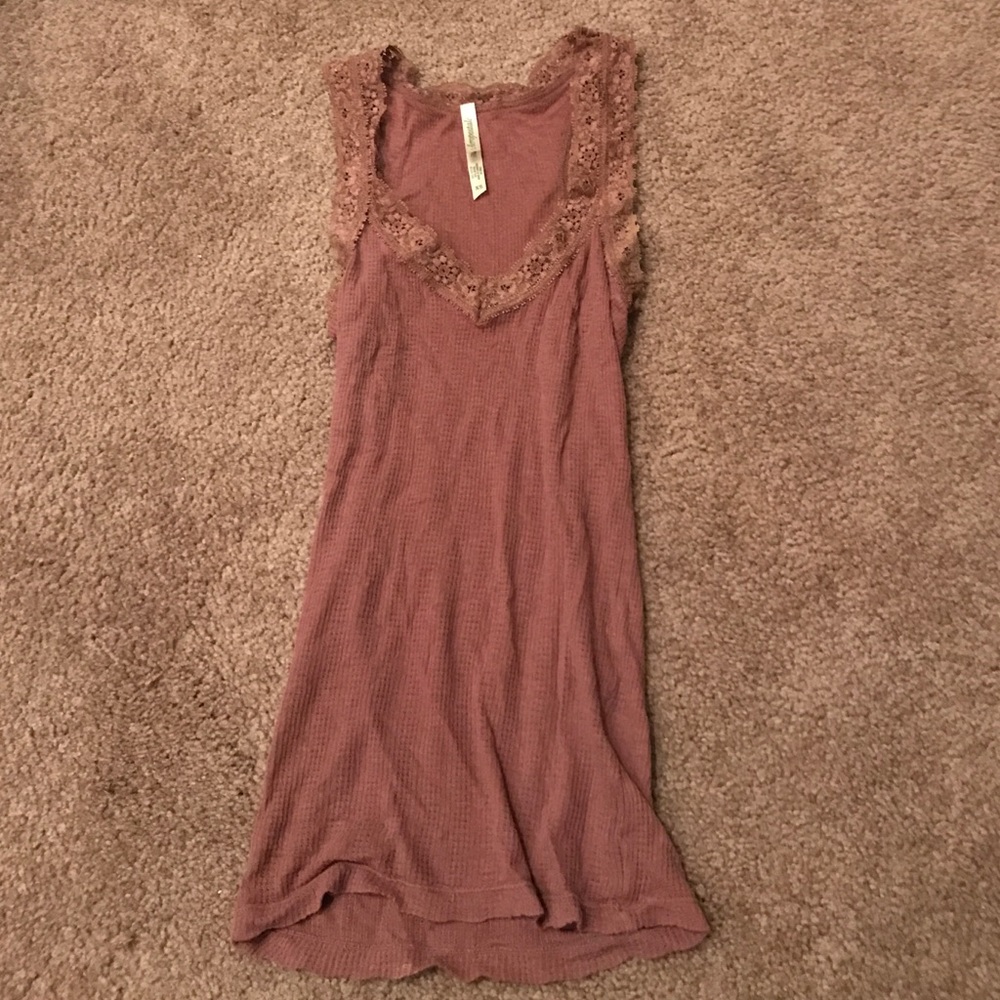 Aeropostale Lace Racerback Tank
