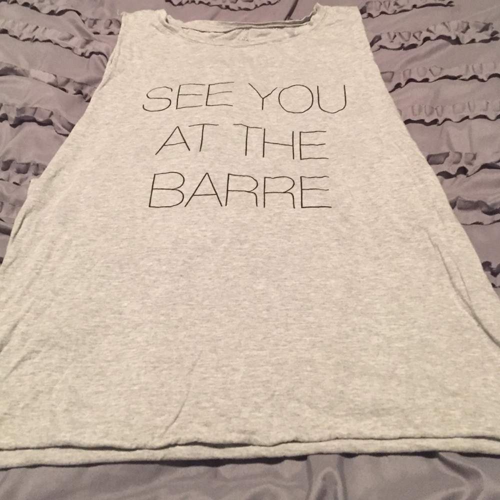 See You At The Barre Muscle Tee