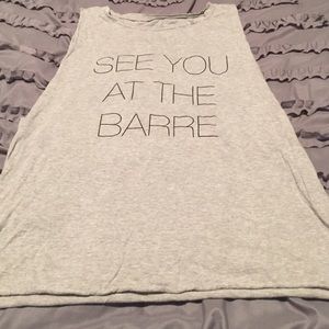 See You At The Barre Muscle Tee