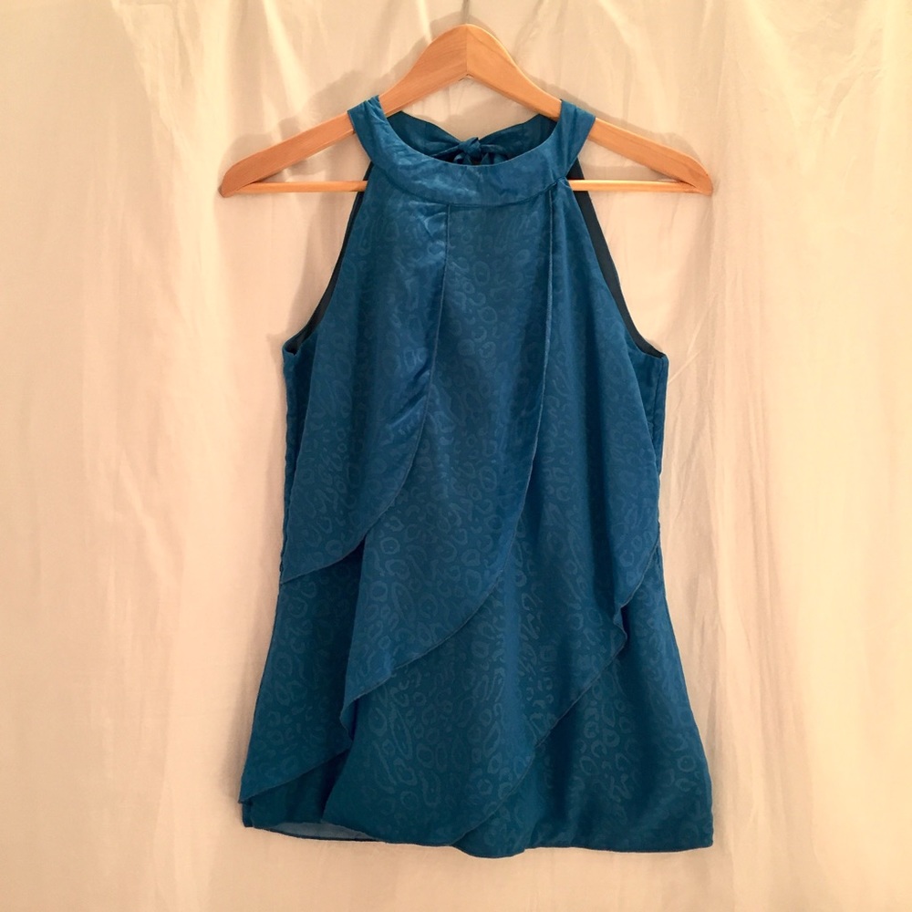 Teal Dressy Tank