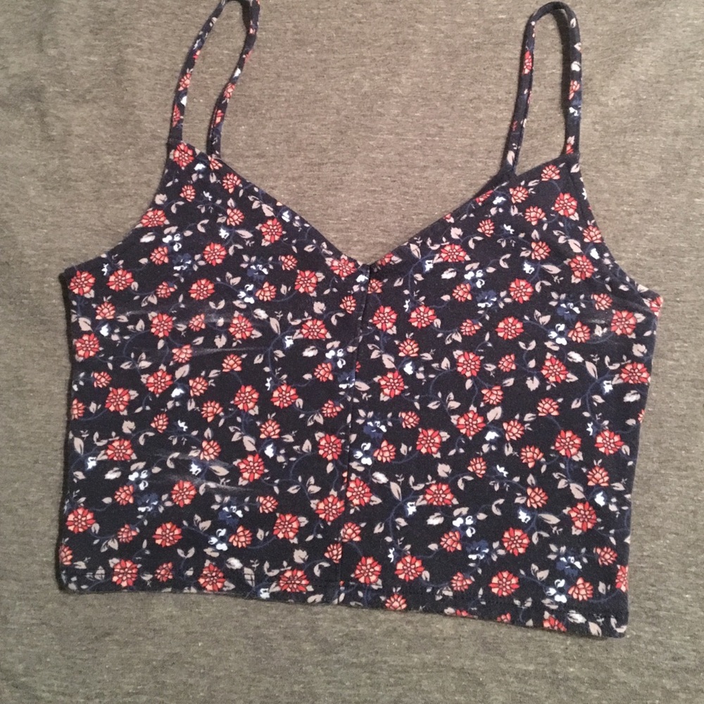 Floral Crop Top