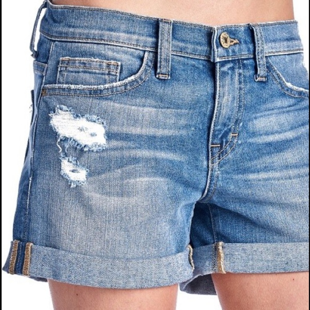 Denim Boyfriend Shorts