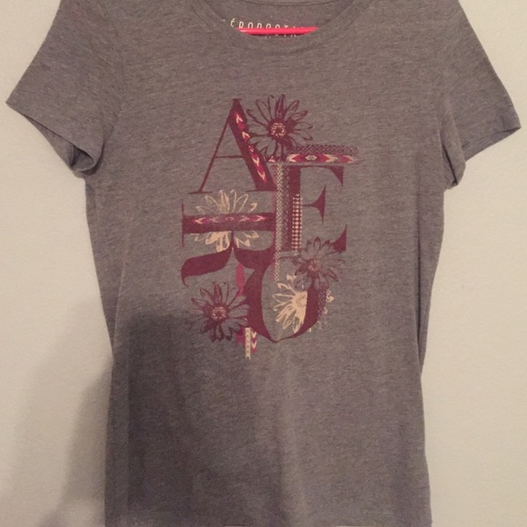 Short-sleeved Aeropostale gray logo T-shirt - Picture 1 of 1