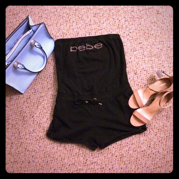 bebe Other - 🎉 Price Drop 🎉 Black Bebe Romper