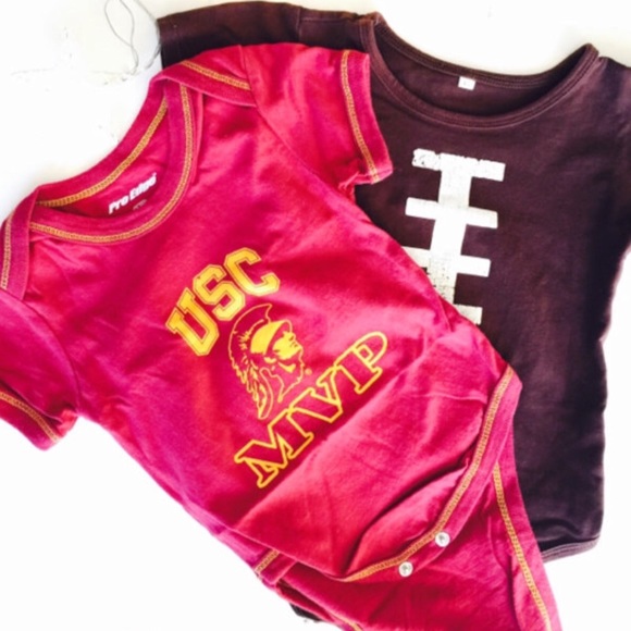 USC FOOTBALL onesie Bundle - Picture 3 of 3