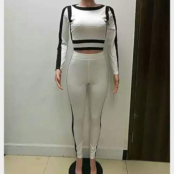 Ladies bodycon two piece set - Picture 2 of 3