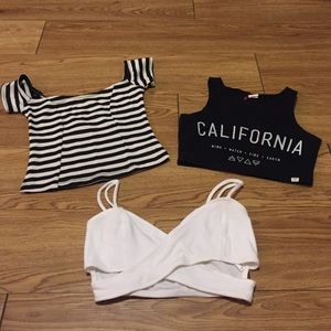 Crop top bundle!