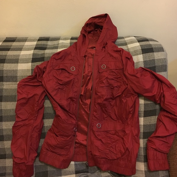 Red Windbreaker - Picture 2 of 4