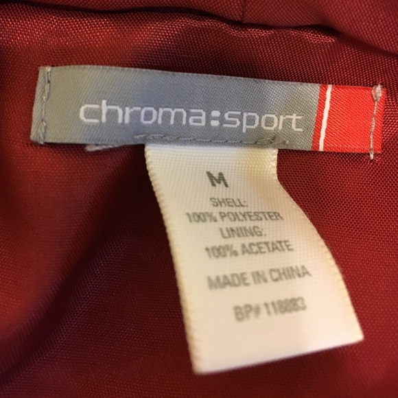 Red Windbreaker - Picture 3 of 4