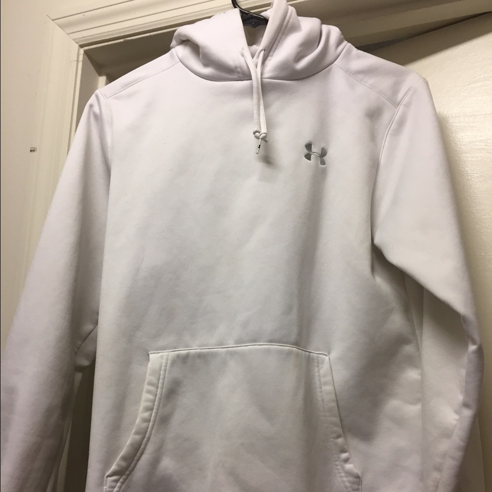 white under armor hoodie