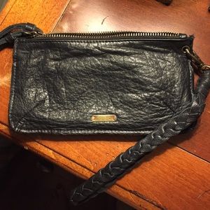 Free People black cowhide wristlet