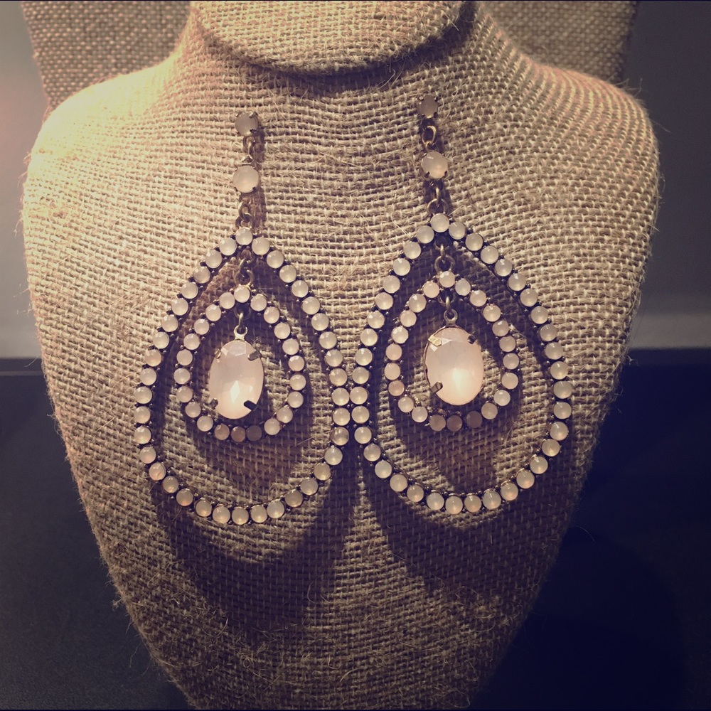 Soft Pink Post Earrings