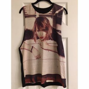 Taylor Swift Tour Muscle Tee