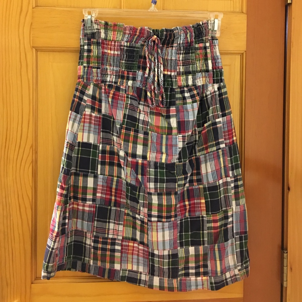 Women's patchwork strapless dress/cover up