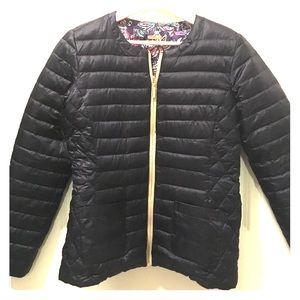 Lilly Pulitzer reversible puffer jacket