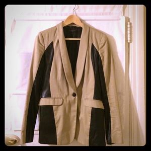 Rag & Bone Cotton Lambskin Blazer