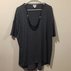 Medium grey lularoe Irma