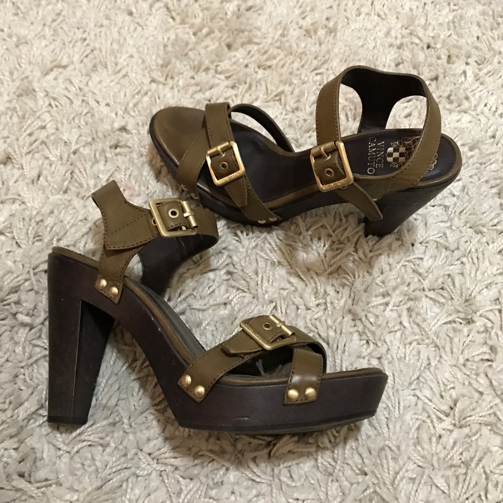 Vince Camuto Women's 'Catey' Leather Sandals