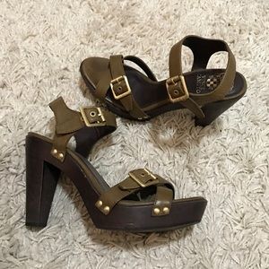 Vince Camuto Women's 'Catey' Leather Sandals