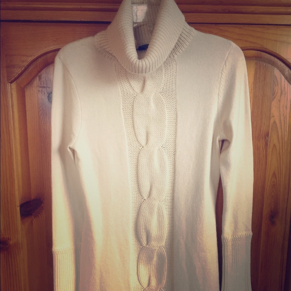 Angora Turtleneck Tunic Sz M