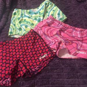 Asics workout shorts!