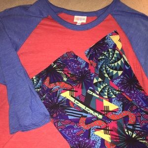 Lularoe TC Leggings and 2xl Randy
