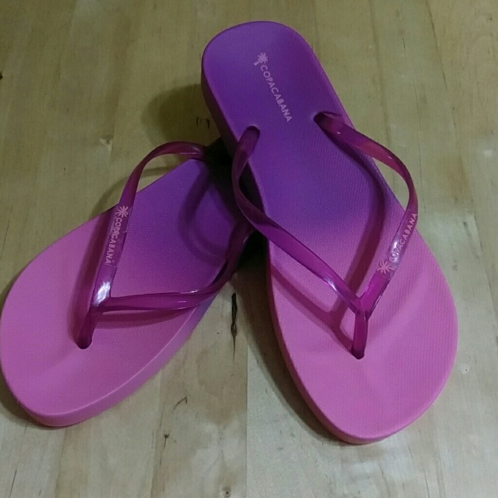 Brand NWOT Ombre Flip Flops
