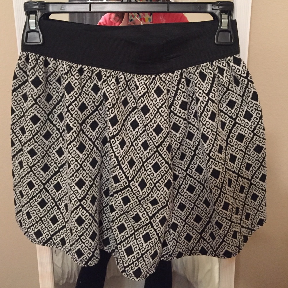 Black and White skirt